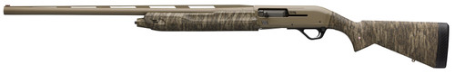 Winchester SX4 Hybrid Hunter Left Hand 12 Ga, 3.5" Chamber 26" Barrel, Mossy Oak Bottomland Camo, Flat Dark Earth Rec, 4rd