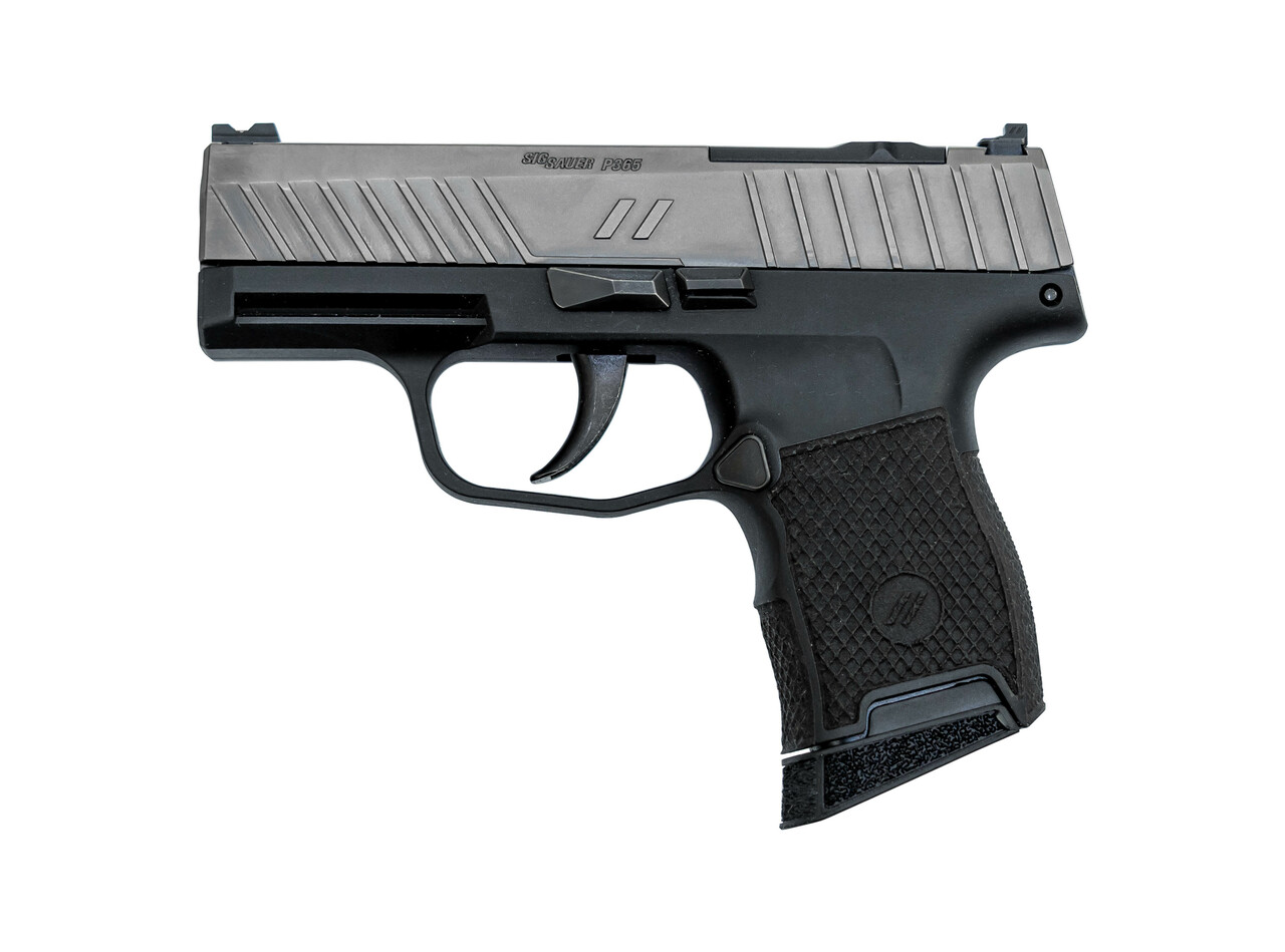 ZEV Tech Z365 Octane Gun Mod 9mm, 3.1" Barrel, Optics Ready, Zev Laser Stipple, Black/Titanium, 10rd