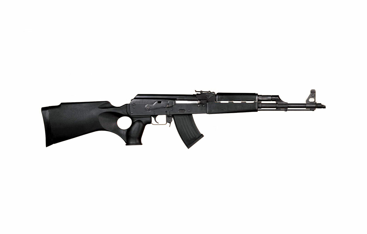 Zastava ZPAPM70 AK-47 Rifle Thunbhole Stock 10rd Single Stack Mag