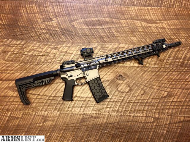 Black Rain Ordnance AR15 9mm White 16