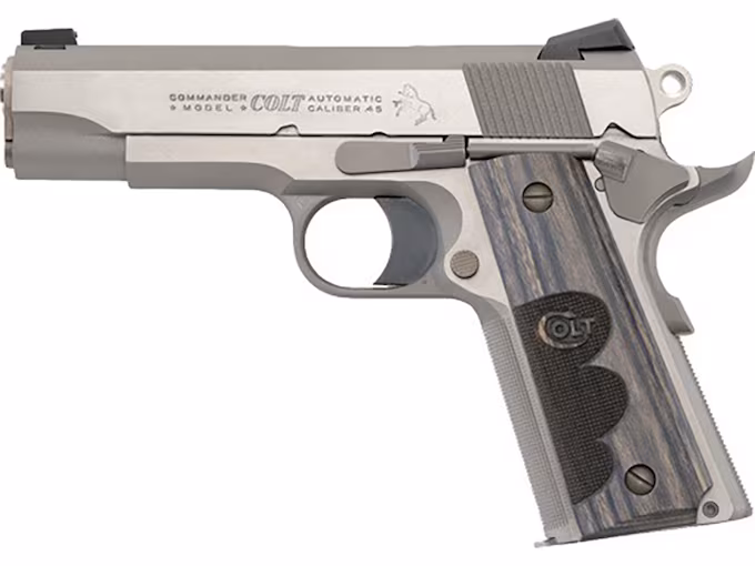 Colt Wiley Clapp Commander Semi-Automatic Pistol 45 ACP 4.25 Barrel