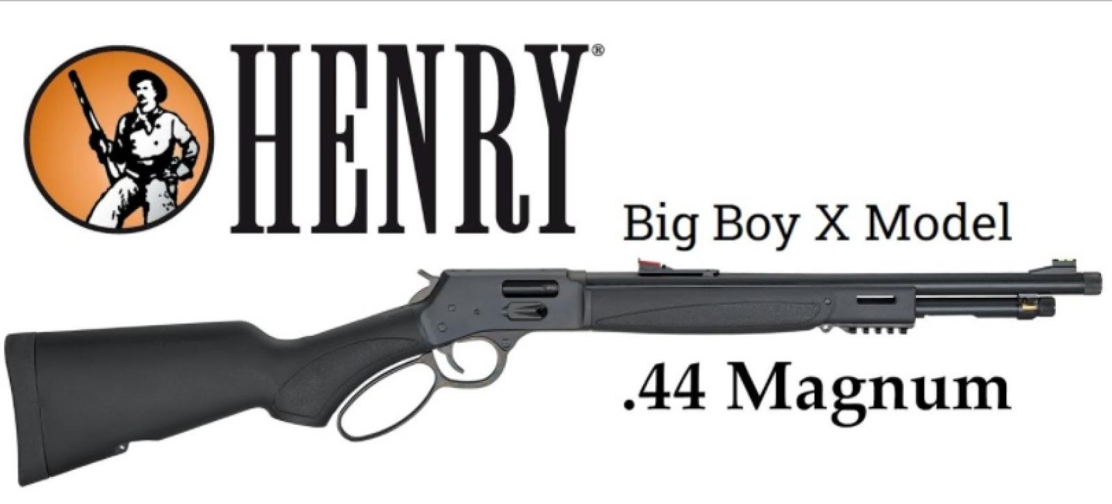 Henry Big Boy X Model .44 Magnum Lever Action Rifle