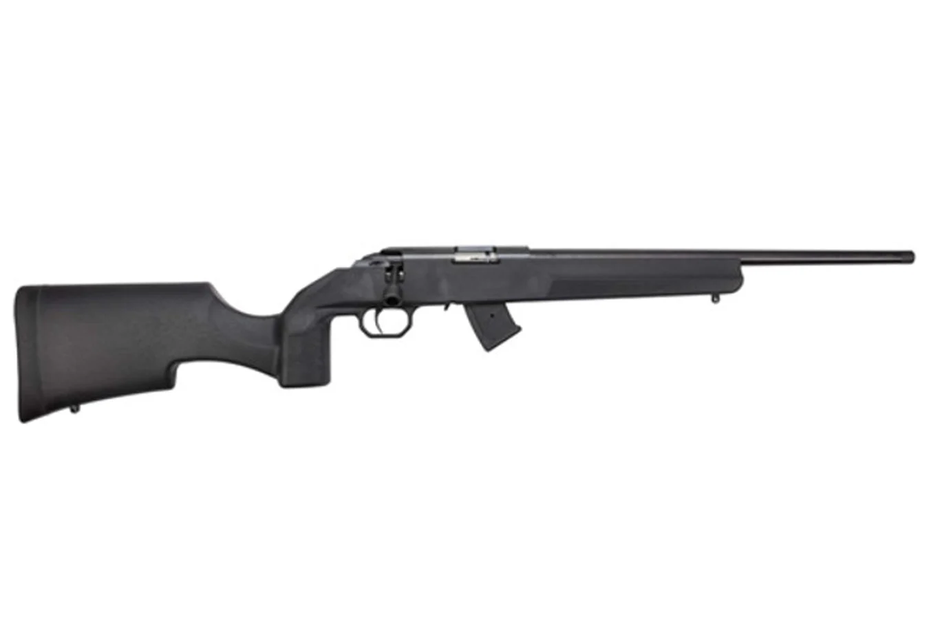 Howa M1100 22LR Bolt-Action Rimfire Rifle with Black Synthetic Stock ...