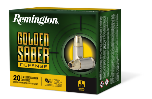 Remington Golden Saber Defense 9mm 147gr BJHP