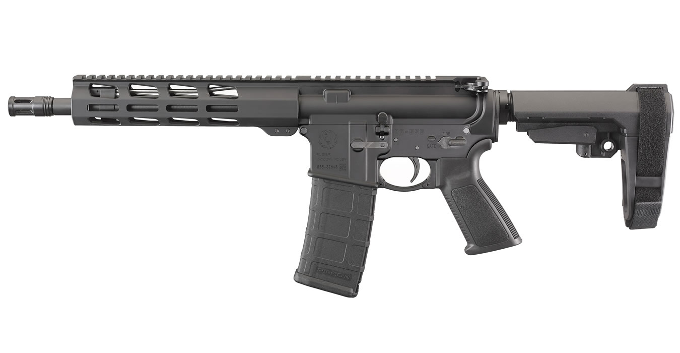 Ruger AR-556 Pistol with SB Tactical SBA3 Brace - 5.56mm