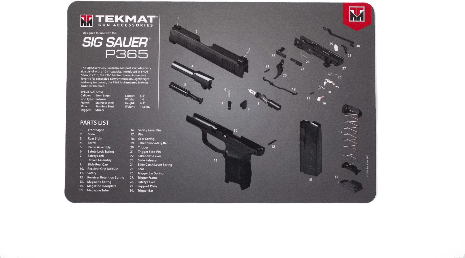 IO Inc Hell Fire 9mm with Blade Brace