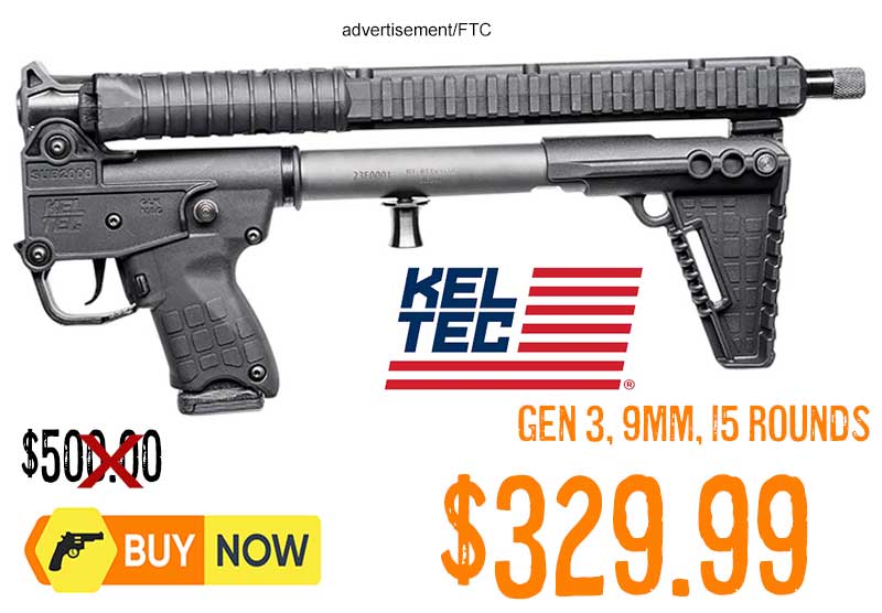 Kel-Tec Sub2000 Gen 3 9mm Rifle – Now Only $329.99 (34% OFF!)