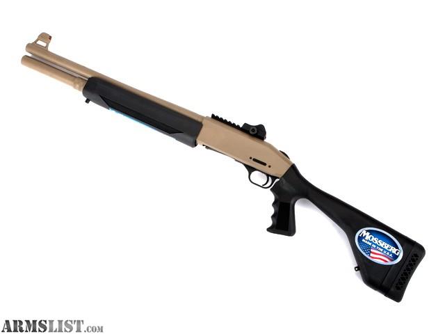 Mossberg 930 Tactical Spx Tan 12 GA 18 5 Barrel 3 Chamber 7 Rounds Fiber Optic Front Sight 2