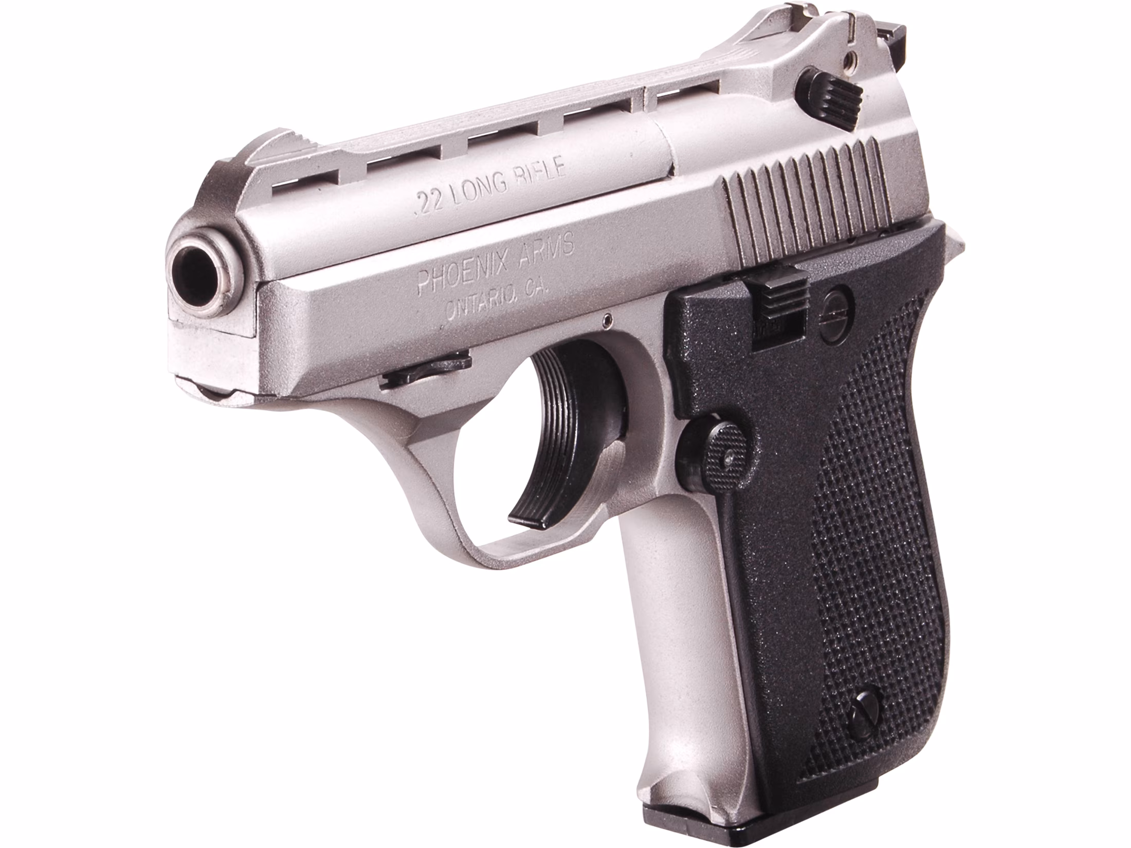 Phoenix Arms HP 22LR Pistol 3 Barrel 10+1 Round Nickel Slide Black