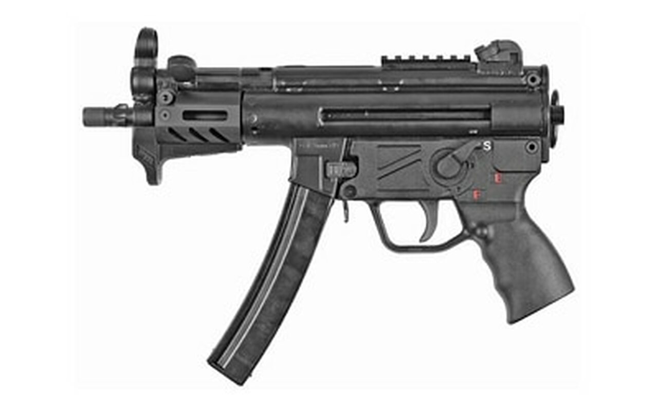 PTR 9KT Pistol, 9mm, 5.16" Barrel, Black Nitride