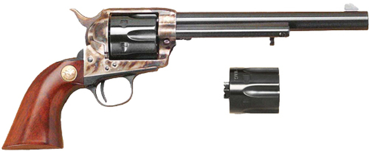 Cimarron Model P 7 1/2" .45 Lc/.45 ACP Dual Cyl. PW 45 Colt