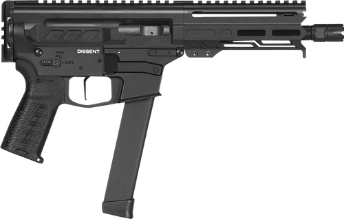 CMMG MKGs DISSENT 9mm, 6.5" Threaded Barrel, Midnight Bronze, Glock Magazine Compatible, 33rd