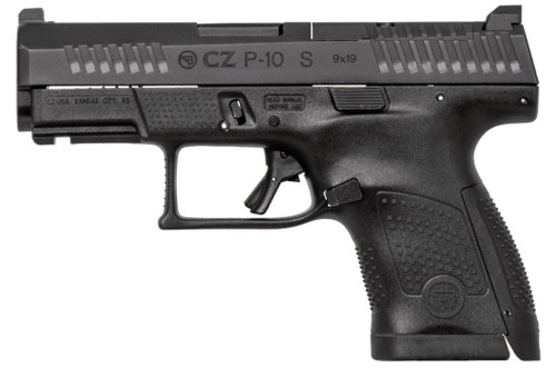 CZ P-10 S 9mm, 3.5" Barrel, Black, Optics Ready