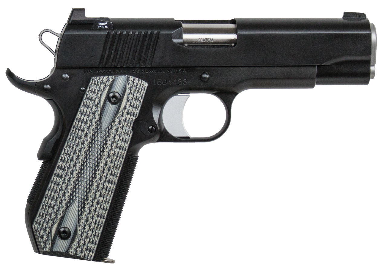 Dan Wesson Valor V-Bob 1911 .45 ACP 4.25" Stainless