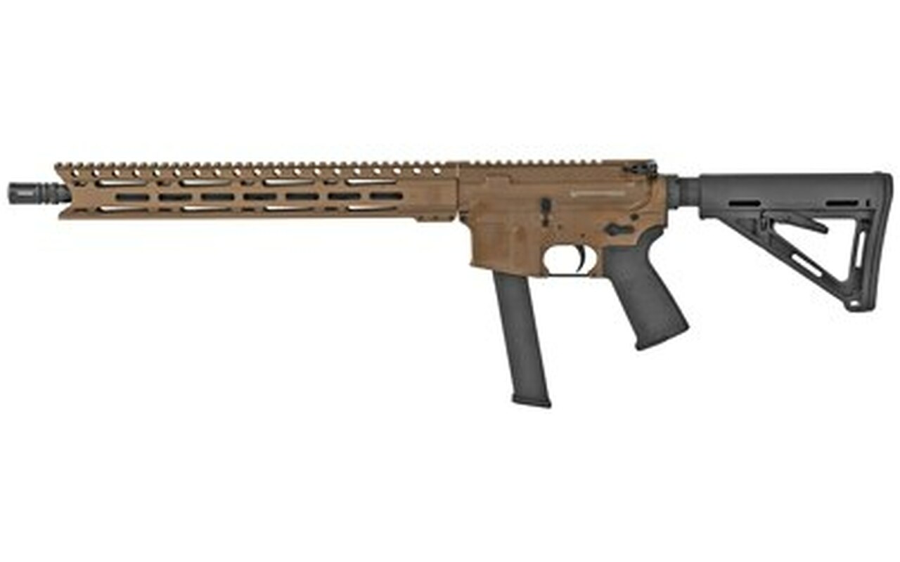 Diamondback DB9R 9mm, 16" Barrel, Bronze, 32rd