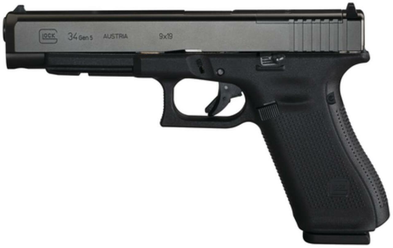 Glock Pa343s103mos G34 G5 9mm MOS Adjustable Sights