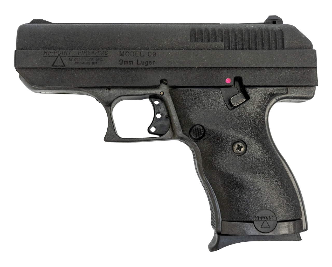 Hi-Point C9 Used 9mm, 3.5" Barrel, Black Poly Grip/Frame, 8rd