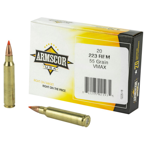Armscor USA Competition 223 Remington 55gr Hornady V-Max