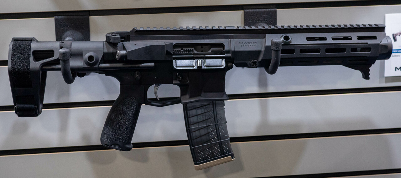 Maxim Defense MDX508-CP 5.56/.223, 8.5" Barrel, Black, Gen 6 CQB Brace