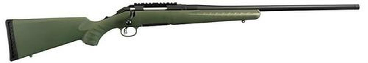 Ruger American Rifle, 6.5 Creedmoor, 22" Barrel Green Composite Stock, 4rd
