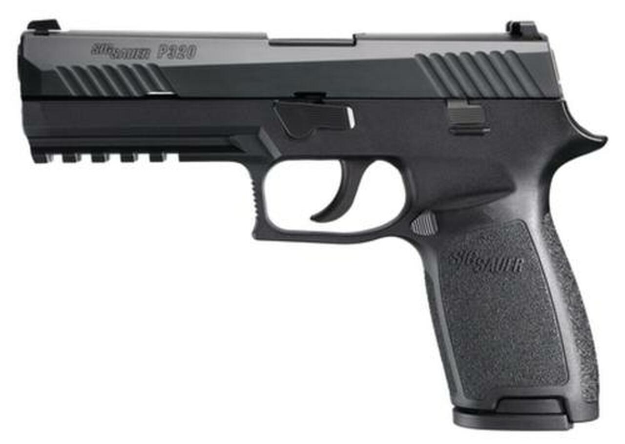 Sig Sauer P320 9mm, 4.7" Barrel, Black, Polymer Grip, 17rd