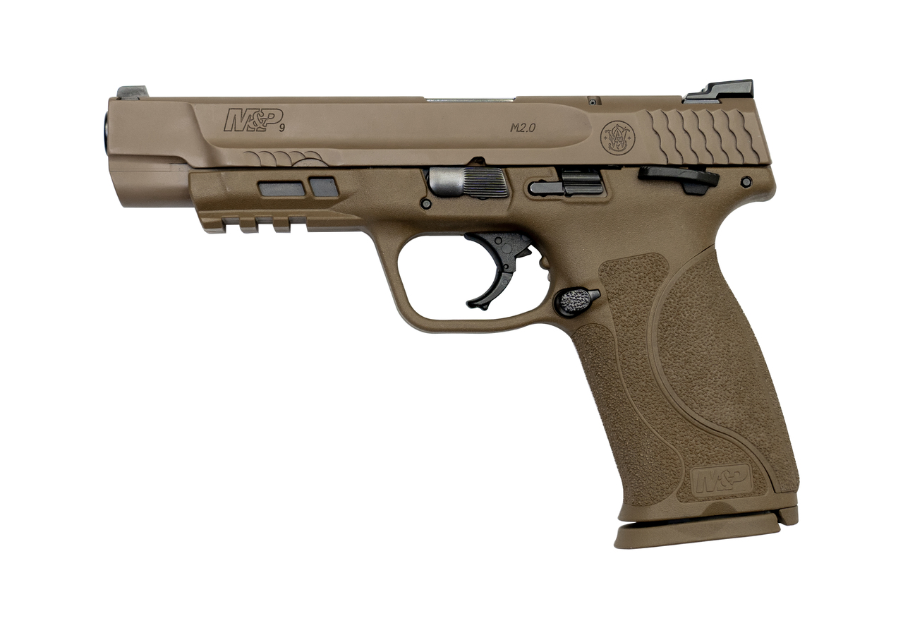 Smith &amp; Wesson M&amp;P9 M2.0 Used, 9mm, 5" Barrel, Flat Dark Earth, 17rd