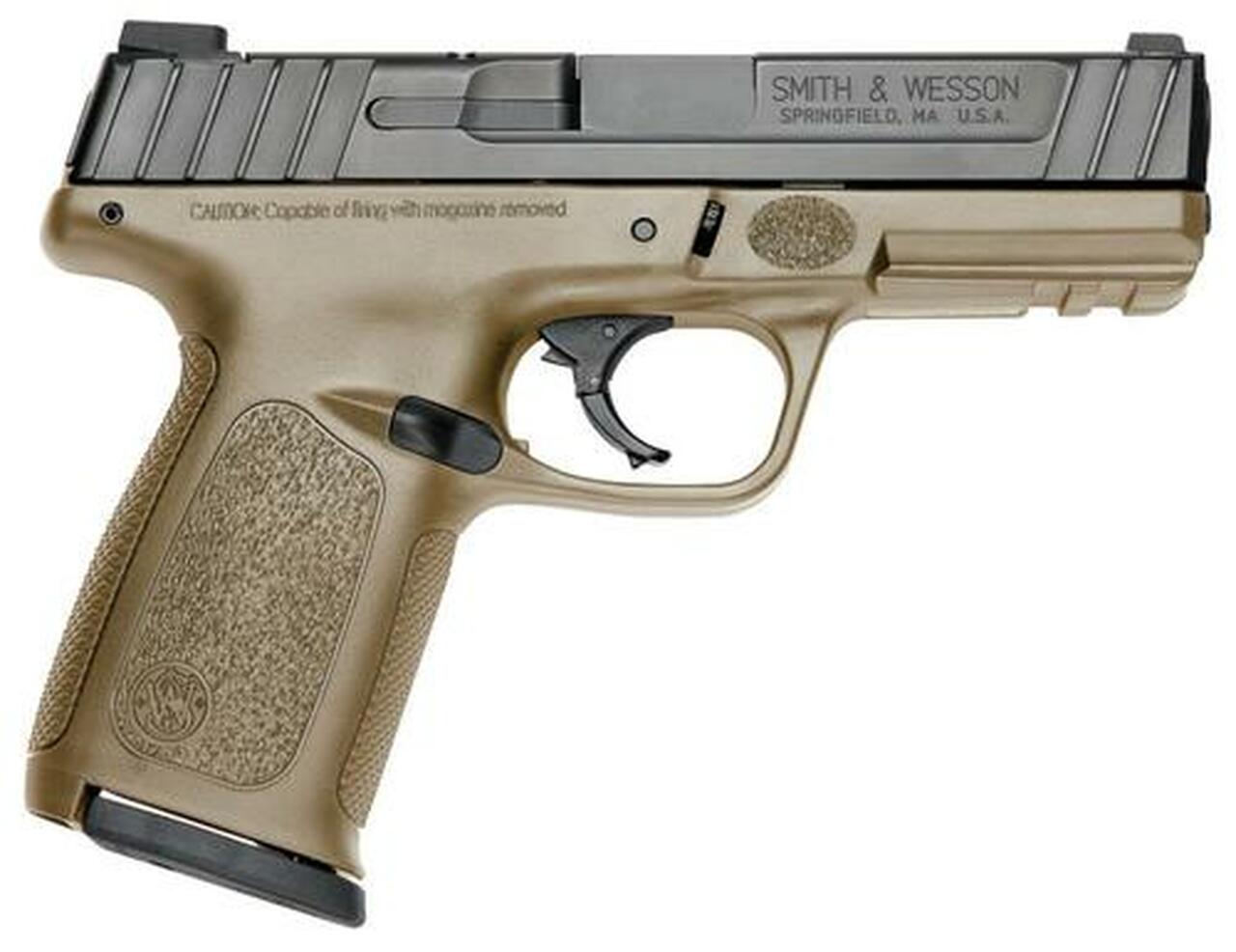 Smith &amp; Wesson SD Double 40 S&amp;W, 4" Barrel, Flat Dark Earth, 14rd