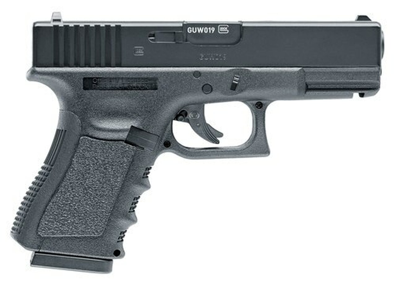 Umarex RWS Glock G19 Gen3, .177 BB, 4.25" Barrel, 16rd, Black
