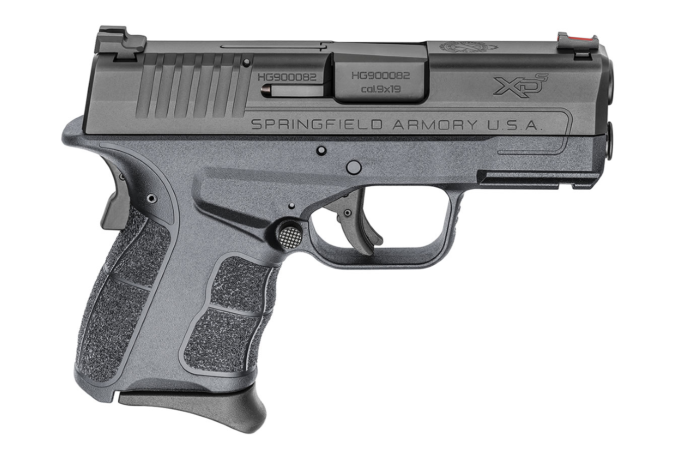 XDS Mod.2 9mm Semi-Automatic Pistol with Gray Frame and Fiber Optic Front Sight