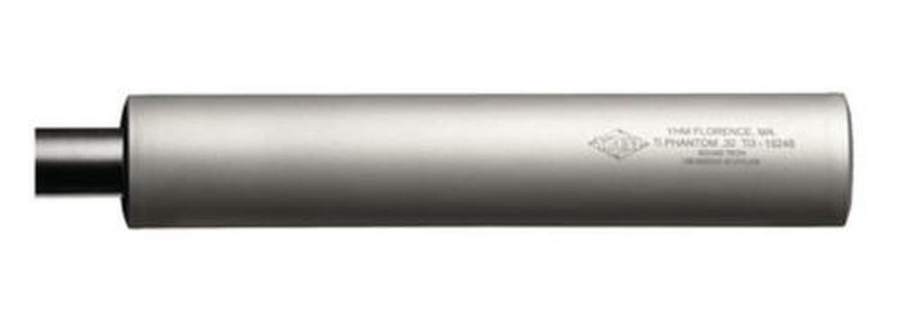 YHM Yankee Hill Machine Titanium Q.D. Phantom .30 Caliber Suppressor With Flash Hider Mount 8.5 Inches Black Matte Finish M14x1 TPI - All NFA Rules Apply
