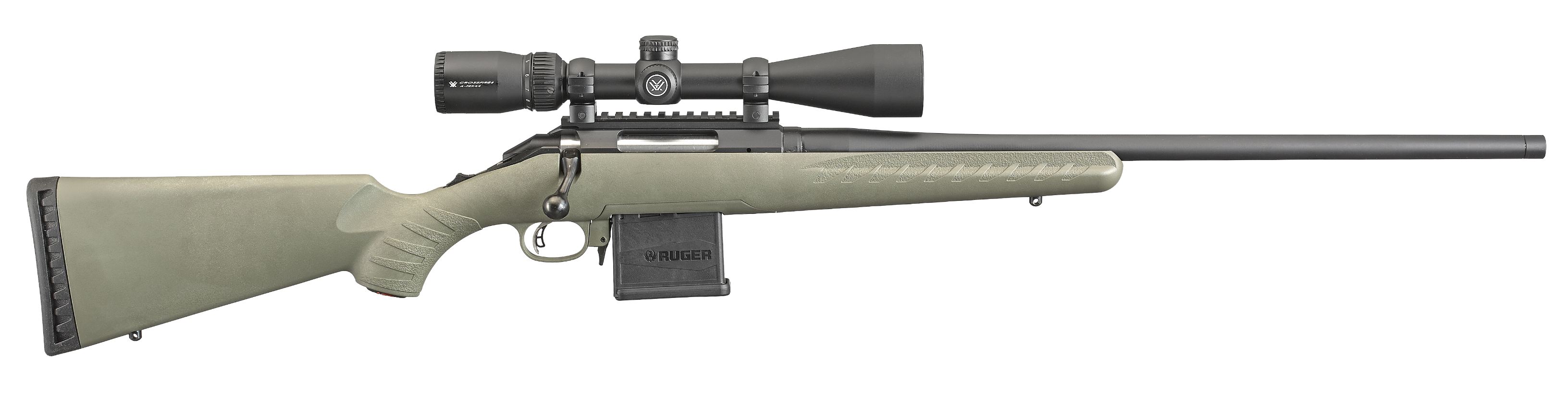 Ruger American, Rug 26952 Amer-p 204rg Pred Vrtx Moss-blk - Bolt Action ...