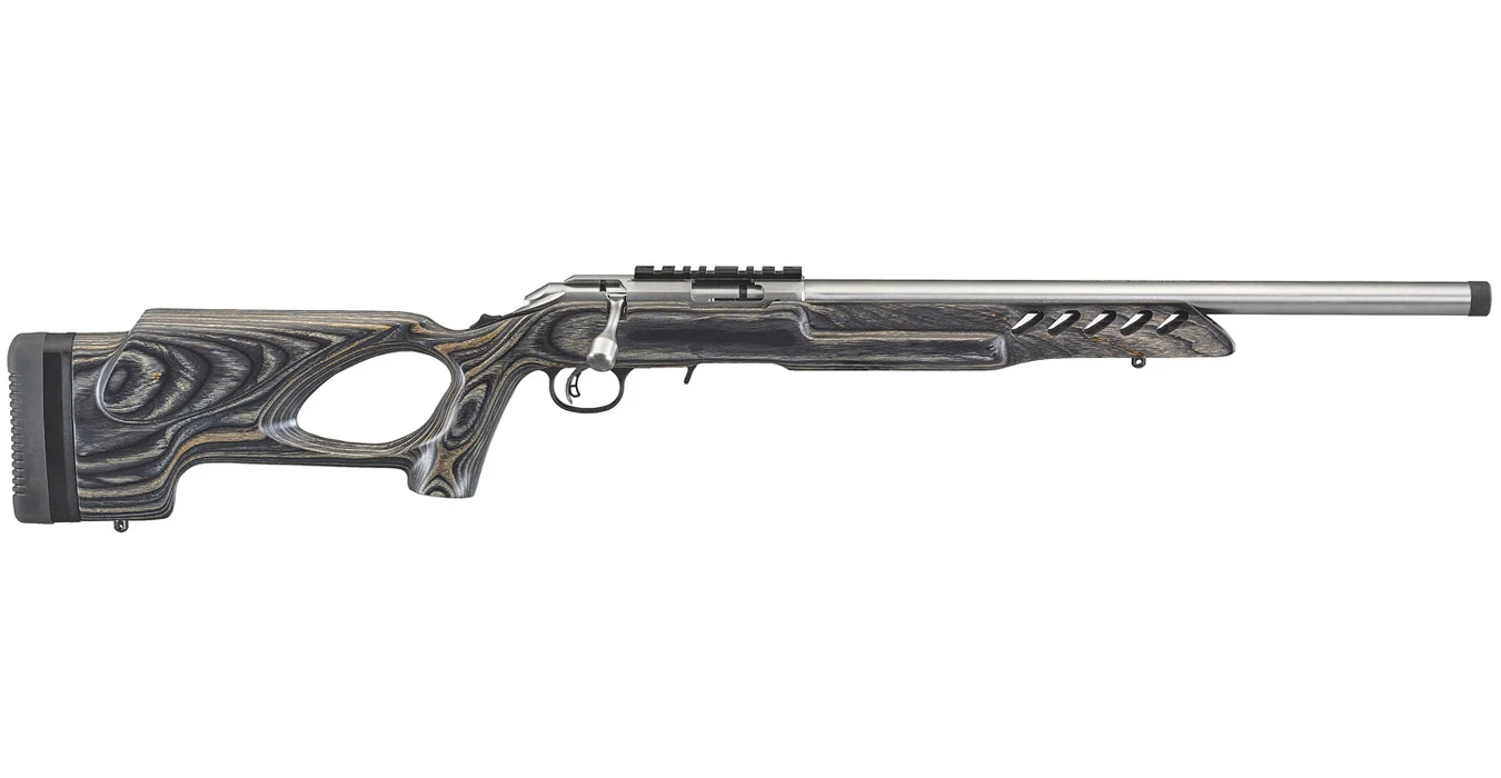 Ruger American Rimfire Target 22 LR Bolt-Action Rifle with Thumbhole ...