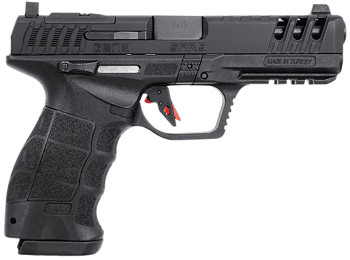 SAR USA SAR9 Gen 3 9mm, 4.4" Barrel, Black Cerakote, 17rd