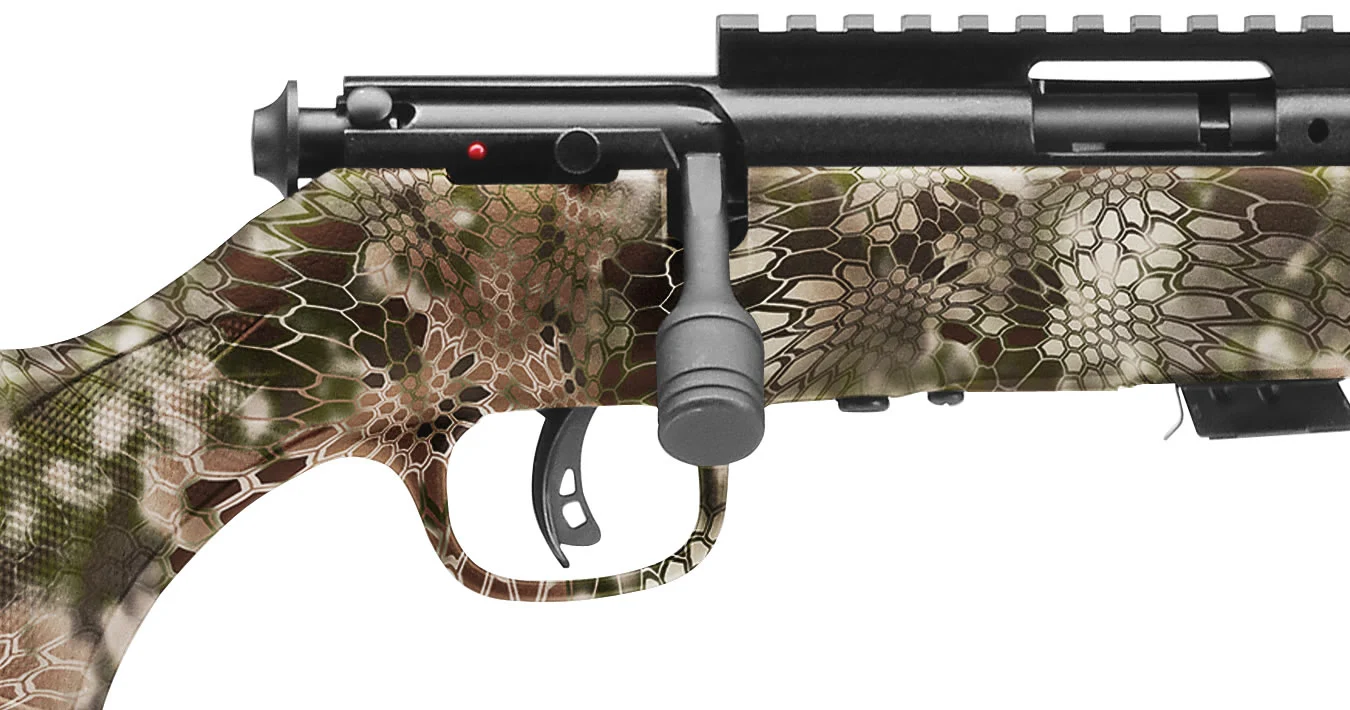 Savage 93 FV-SR 22 WMR Bolt-Action Rifle with Kryptek Highlander Stock ...