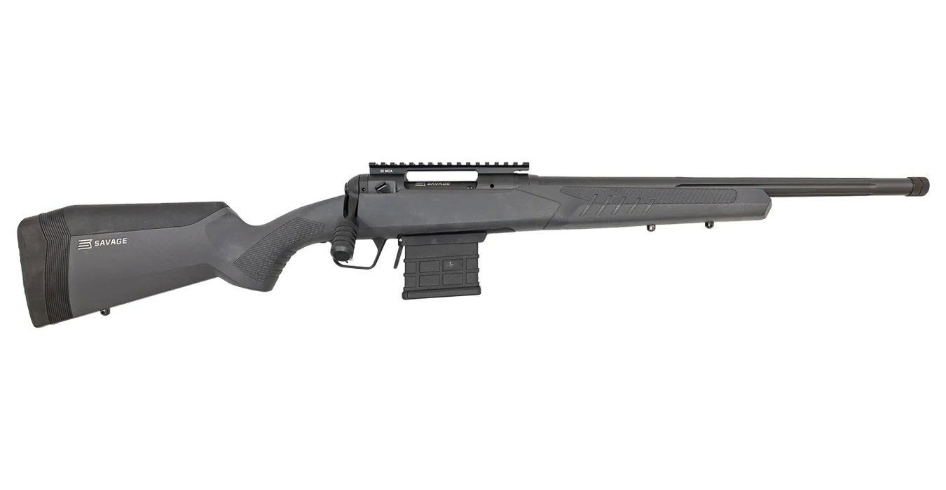 Savage 110 Tactical 6mm ARC Bolt-Action Rifle with Threaded Barrel ...
