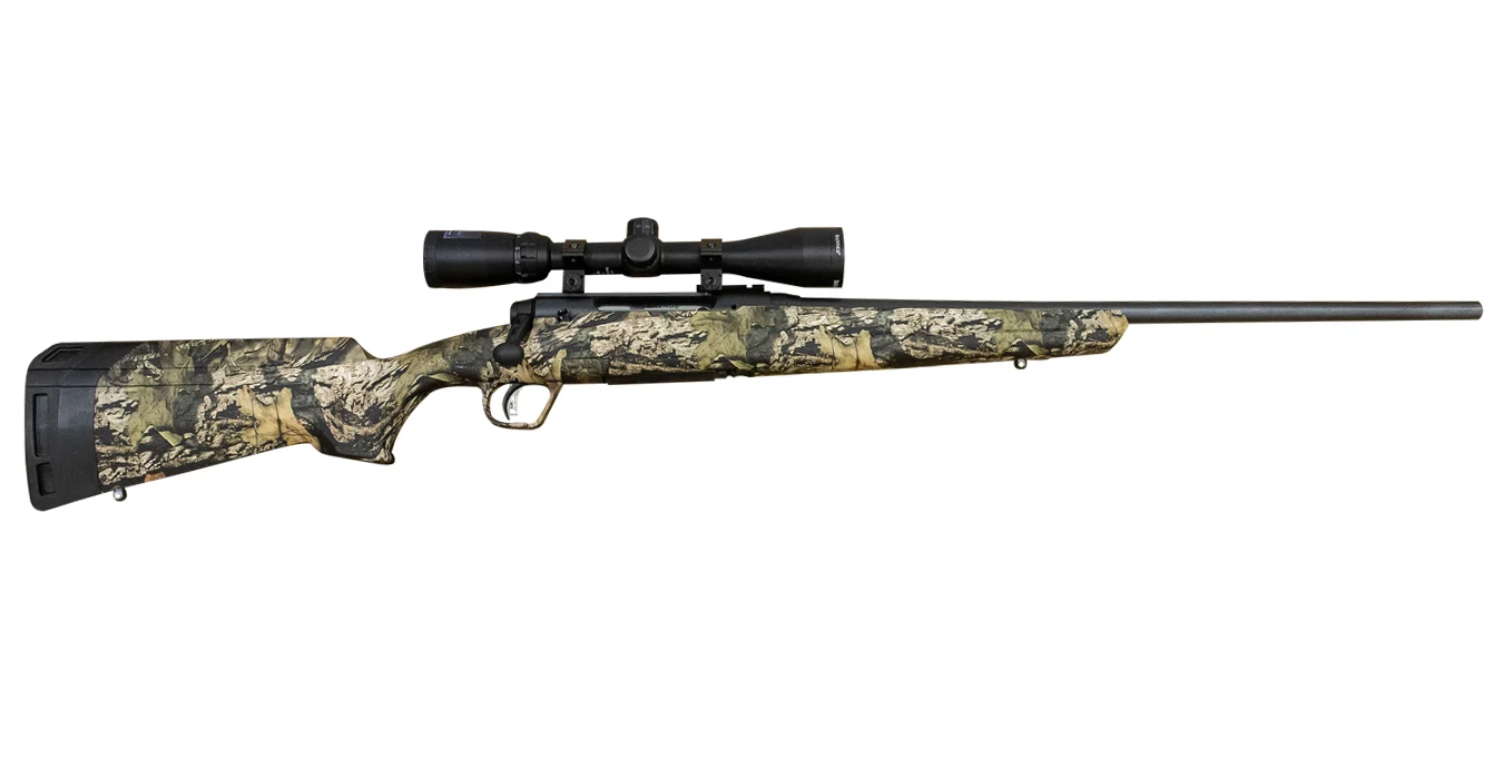 Savage Axis II XP 243 Win Bolt-Action Rifle with Mossy Oak Synthetic ...