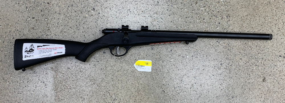 Savage Arms Rascal Fv Sr Compact Blued Black Bolt Action Rifle 22 Long Rifle 2