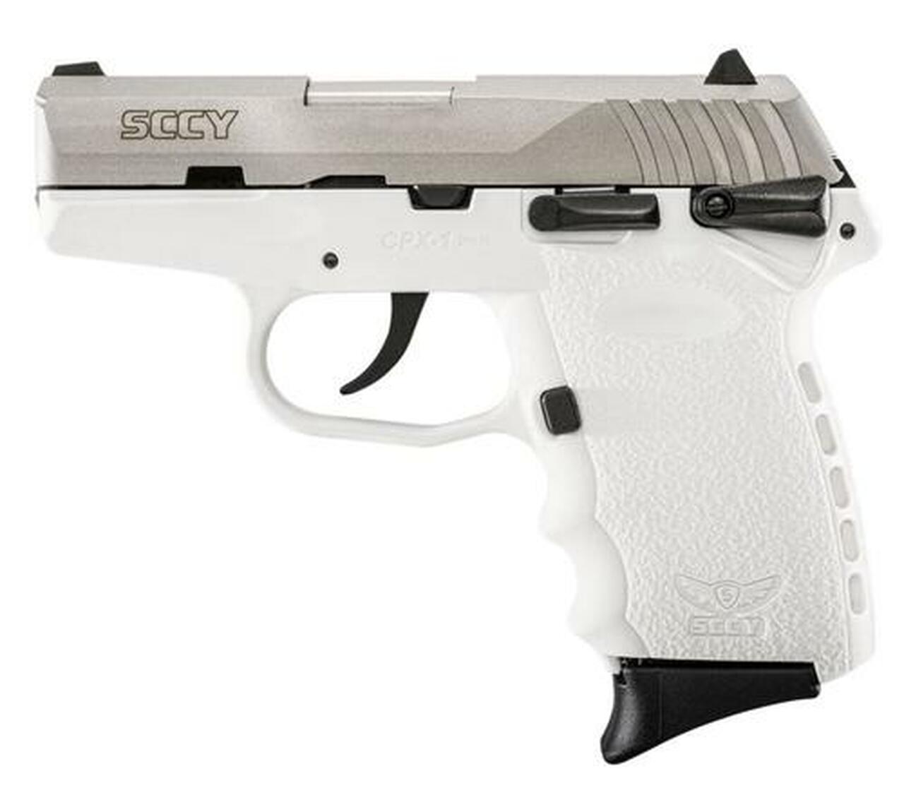 SCCY CPX-1TTWT 9mm SS Ply White