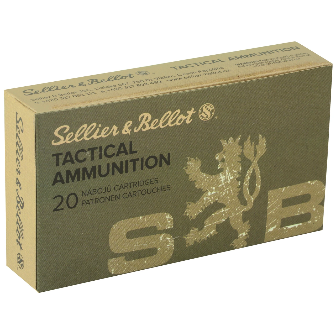 Sellier & Bellot 6.5 Creedmoor, 140gr, Full Metal Jacket Boat Tail ...