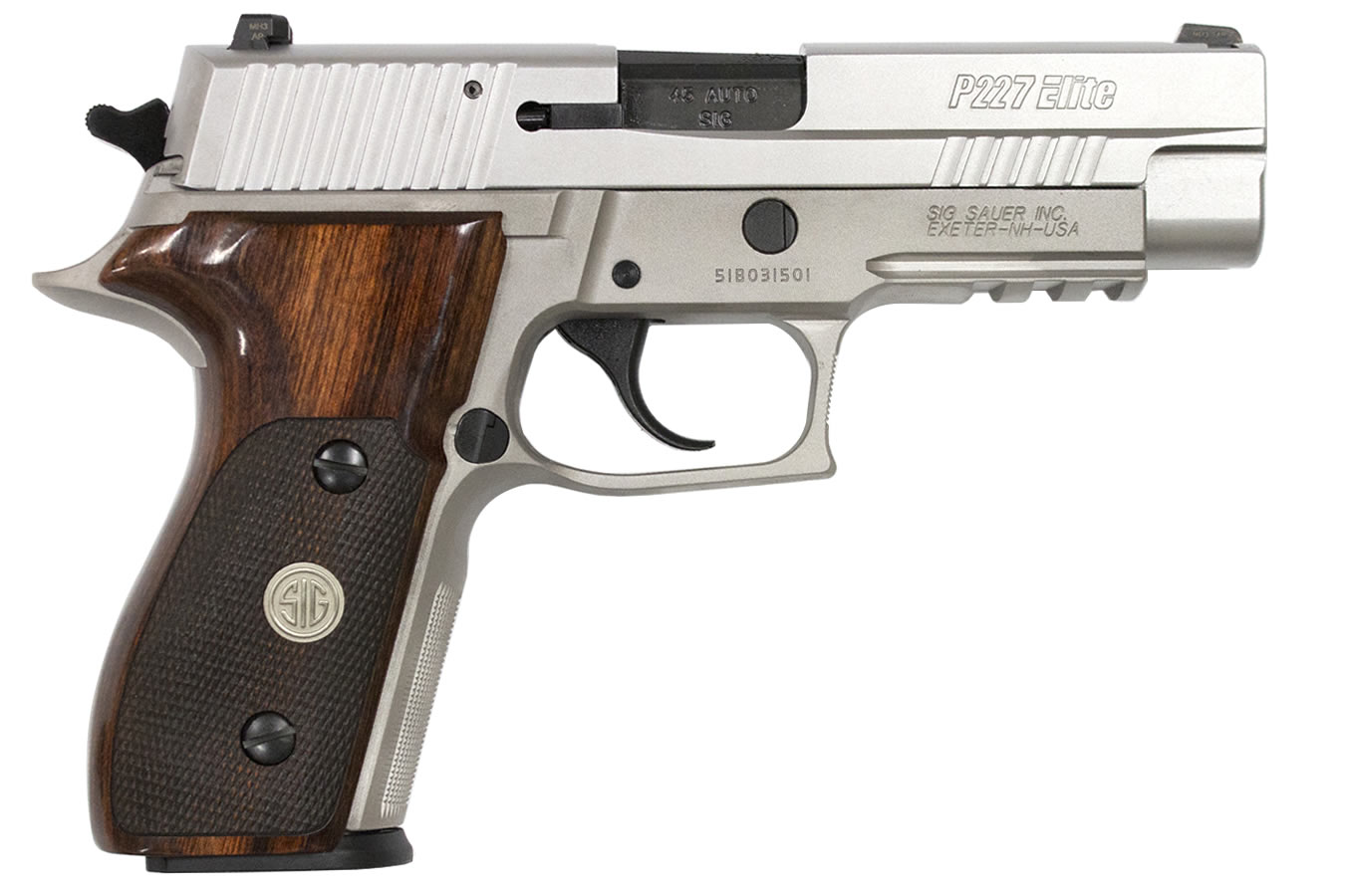Sig Sauer P227 Alloy Stainless Elite 45 ACP