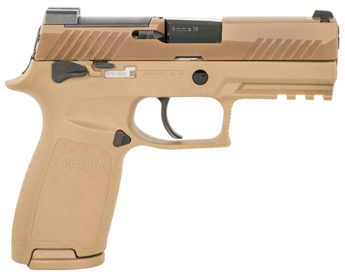 Sig Sauer P320 M18 9mm Coyote Tan