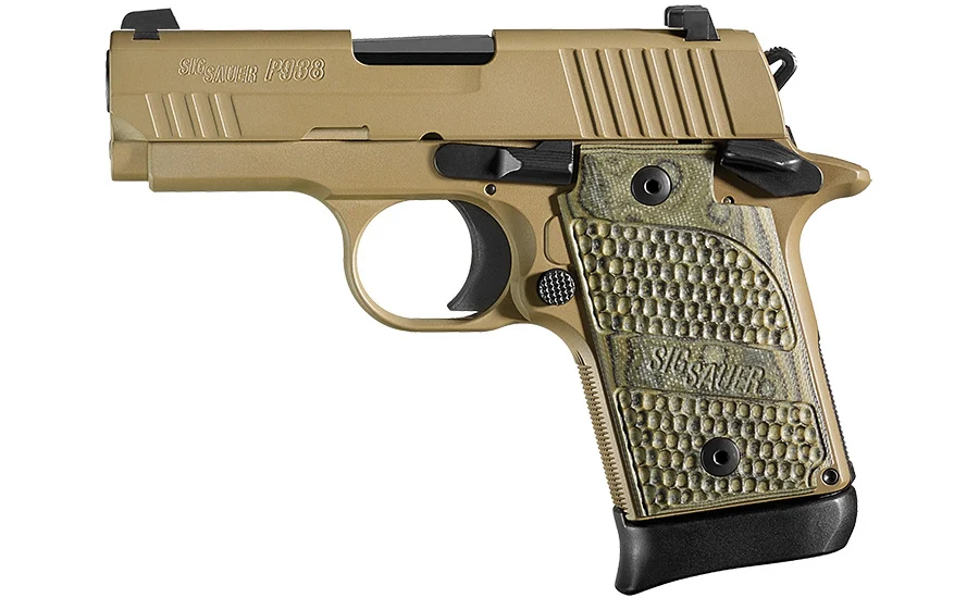 Sig Sauer P938 Scorpion 9mm Centerfire Pistol with Night Sights ...