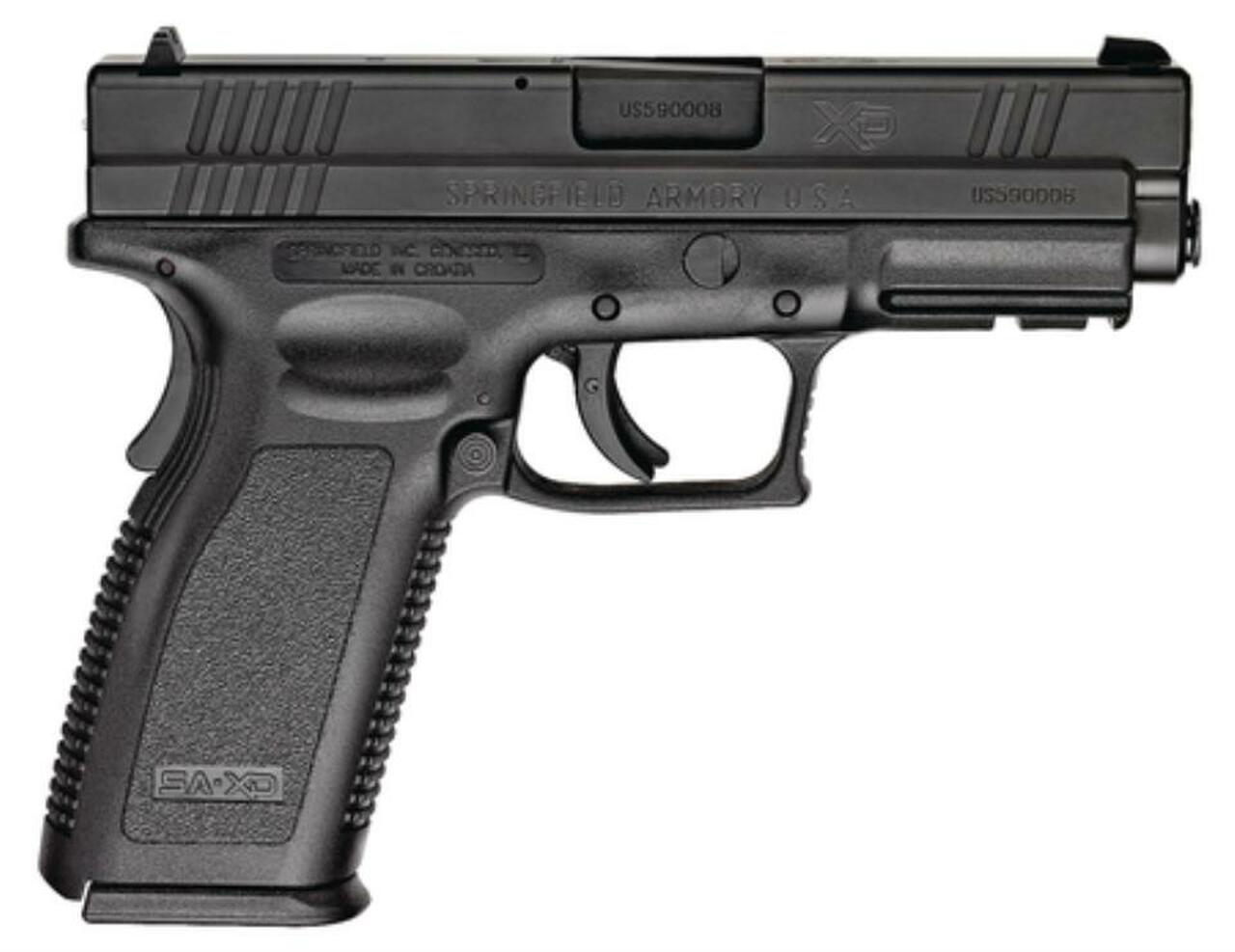 Springfield XD 9mm 4" Black with Trijicon Night Sights