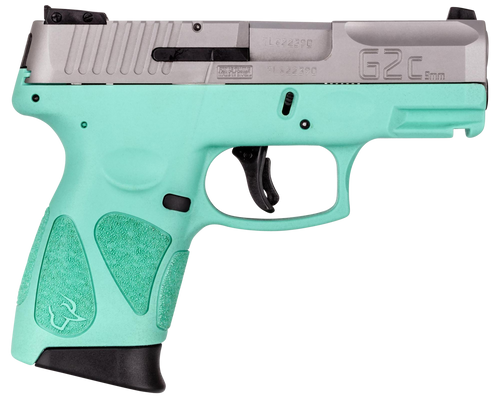 Taurus G2C Pistol 9mm, 3.26" Barrel, Cyan