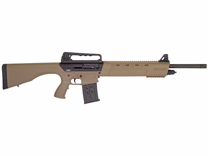 Tristar KRX 12 Ga Semi-Automatic Shotgun 20 Barrel Black Flat Dark