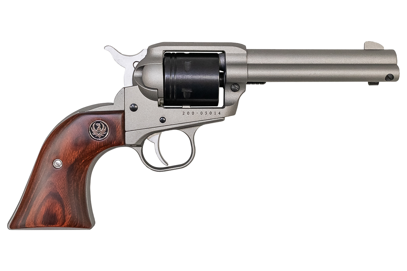 Ruger Wrangler 22LR Single-Action Revolver with Silver Cerakote Finish ...